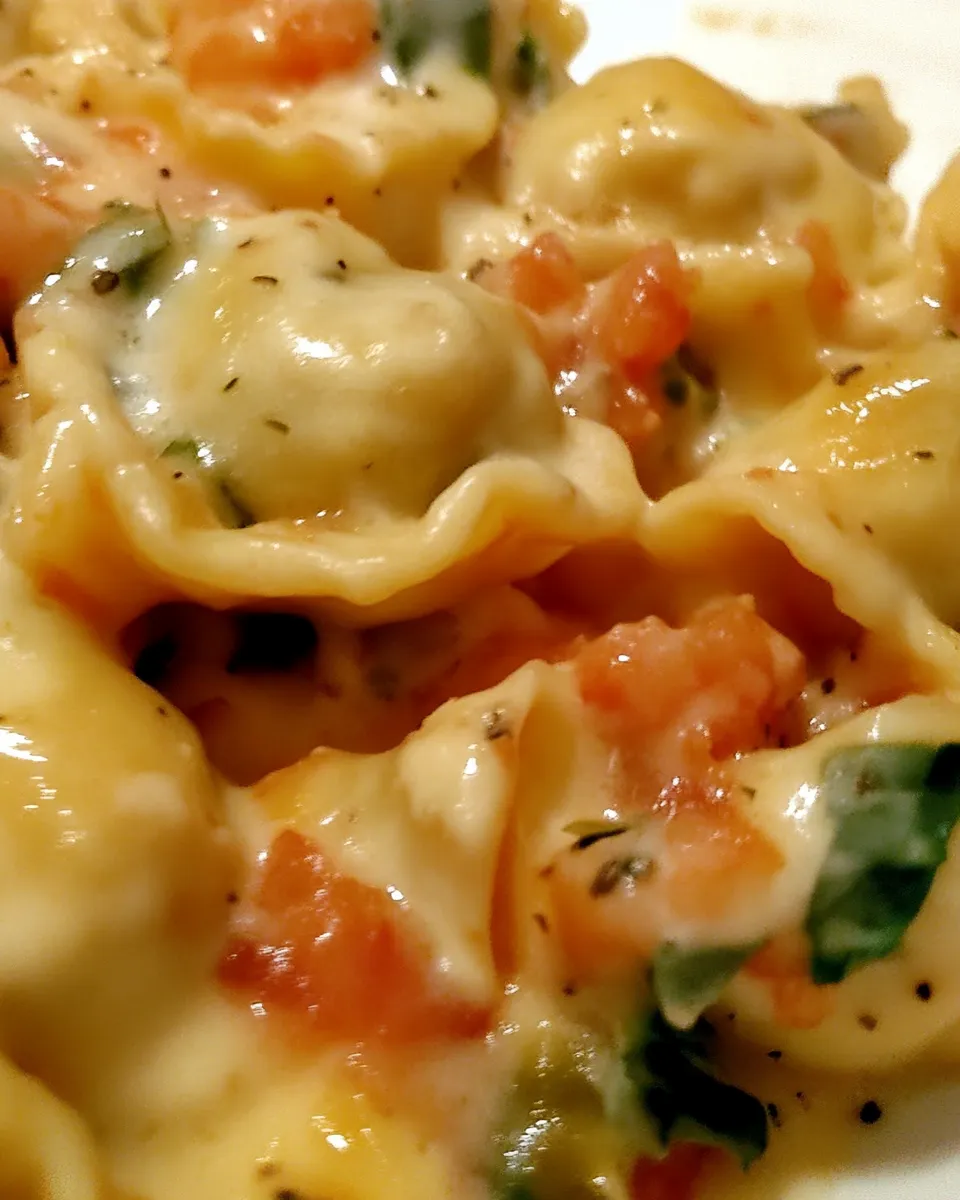 Classic Creamy Tomato Tortellini image
