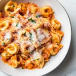 homemade Creamy Tomato Tortellini (One Pan) photo