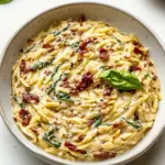 homemade Creamy Tuscan Orzo photo