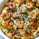 Homemade Crispy Cajun Shrimp Fettuccine photo