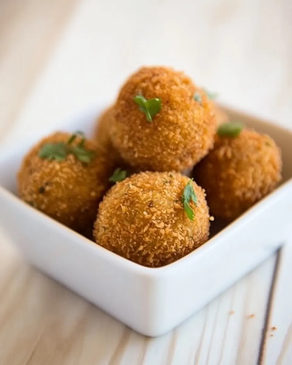 Homemade Crispy Chicken Croquettes photo
