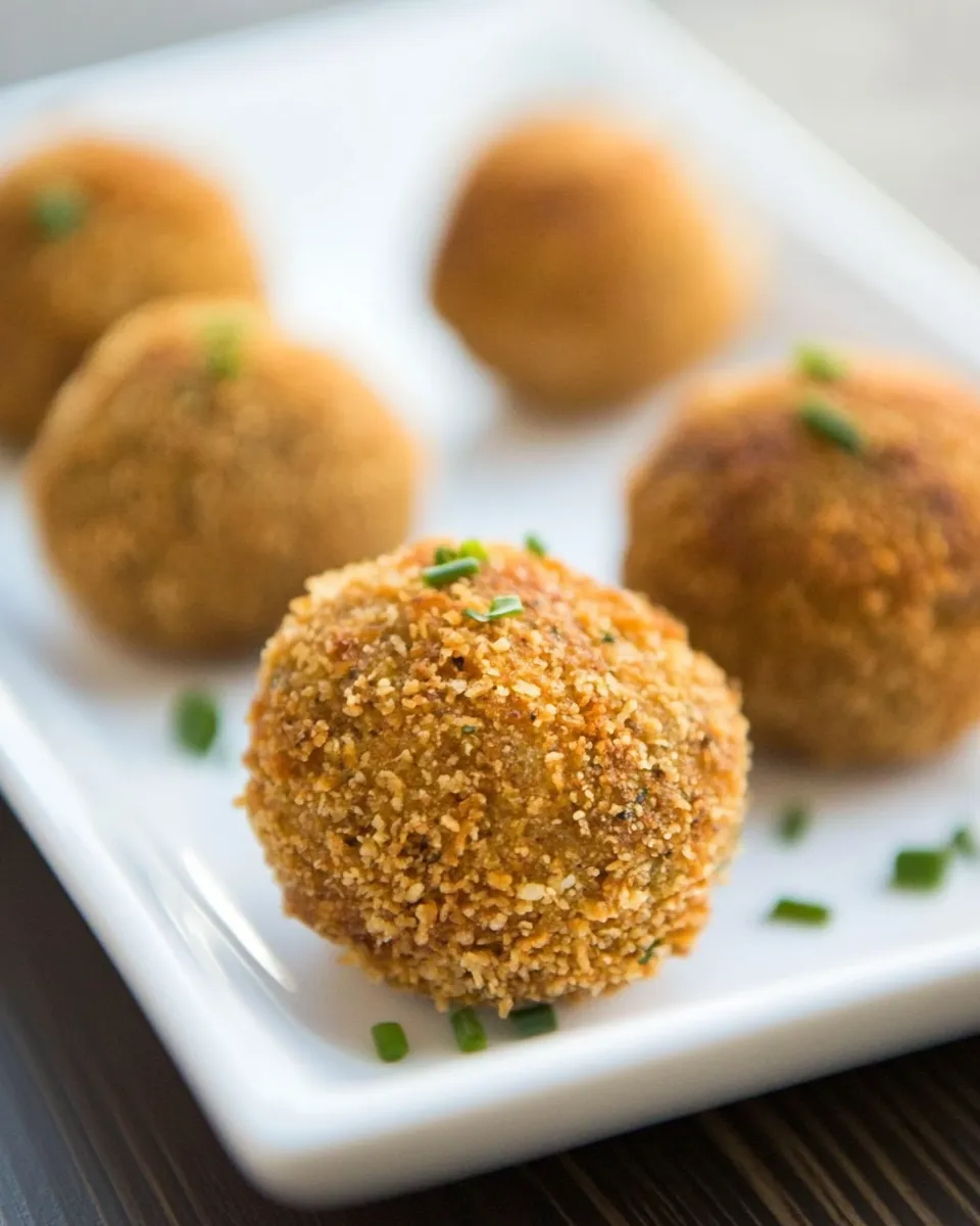 Delicious Crispy Chicken Croquettes dish photo