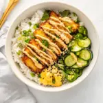 Homemade Crispy Chicken Katsu Bowls with Sriracha Mayo photo
