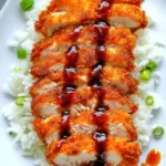 homemade Crispy Japanese Chicken Katsu with Homemade Tonkatsu Sauce photo