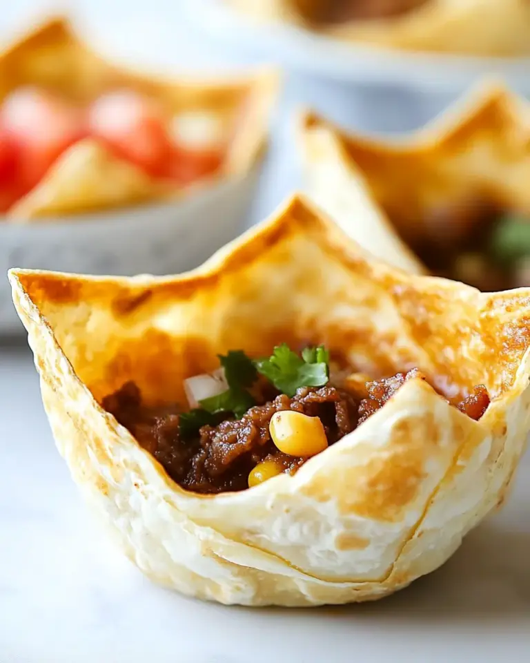 Homemade Crispy Taco Salad Shells photo