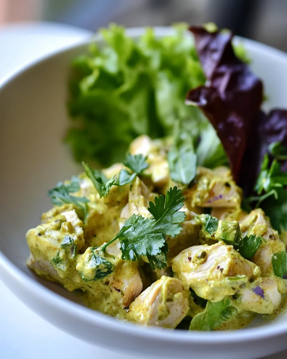 Homemade Curried Chicken Salad recipe photo