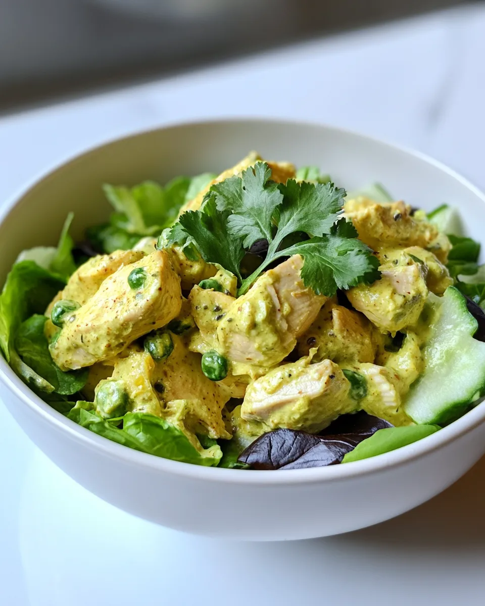 Classic Curried Chicken Salad dish photo