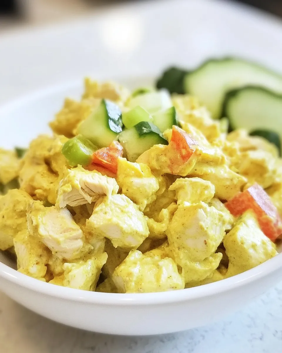 Classic Curry Chicken Salad image