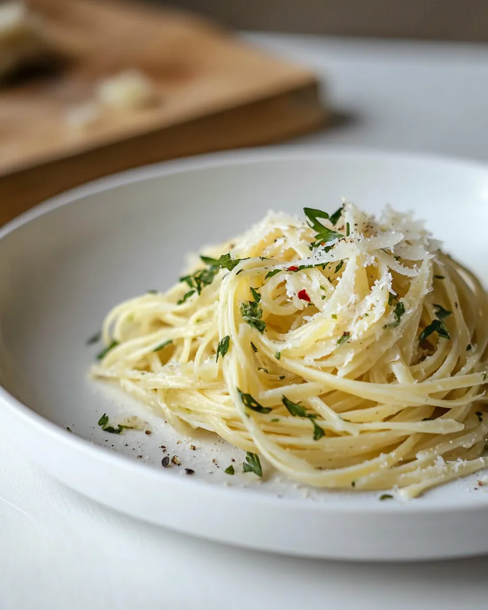 Classic Delicious Angel Hair Pasta image