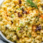 Homemade Deviled Egg Macaroni Salad photo