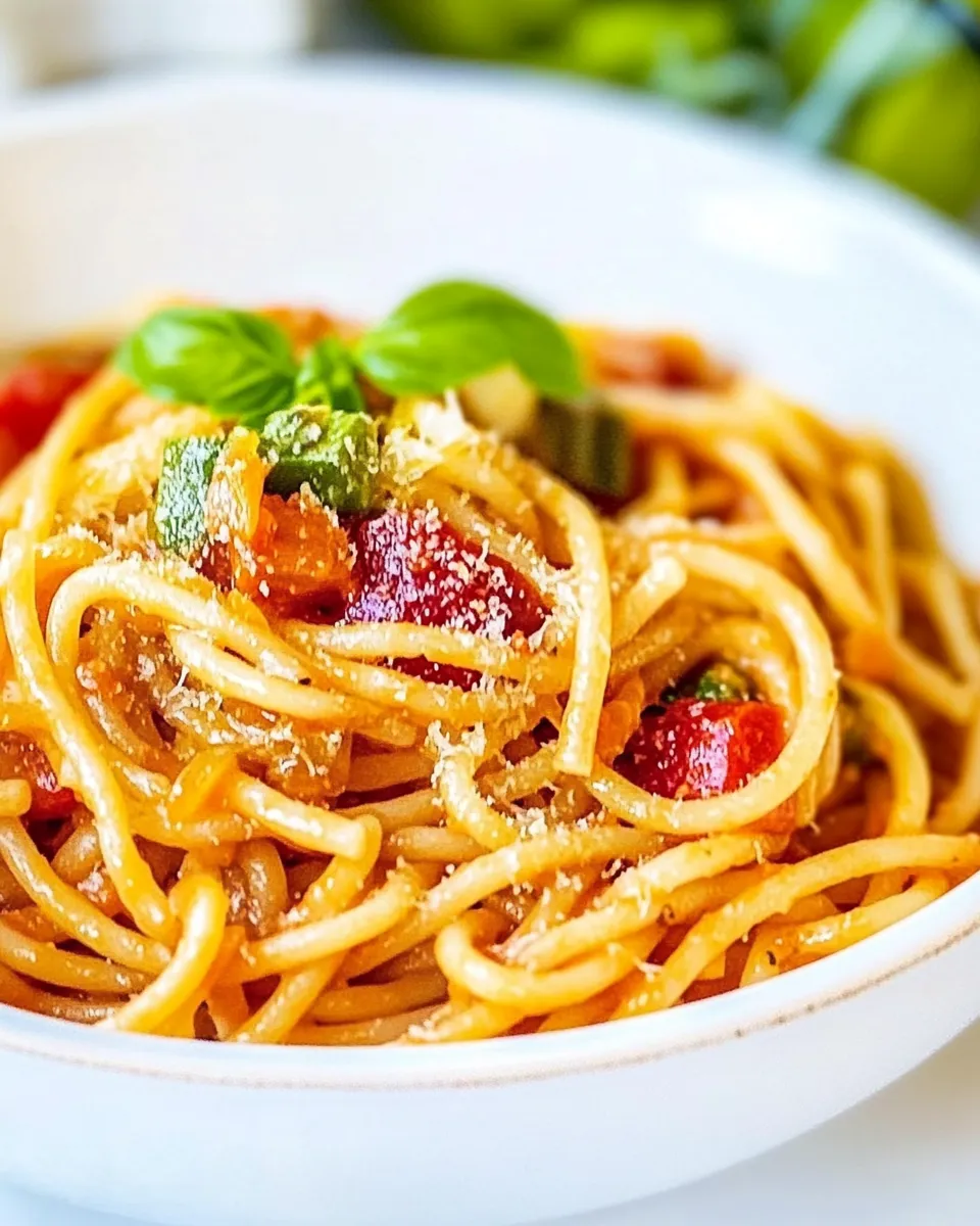 homemade Dominican Spaghetti (Espaguetis) photo