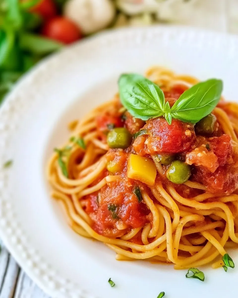 classic Dominican Spaghetti (Espaguetis) image