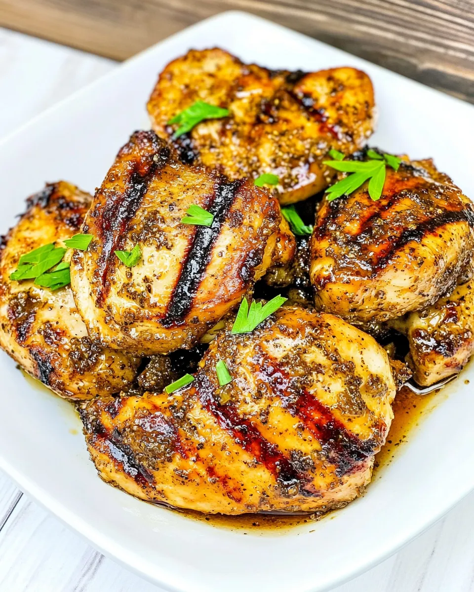Classic Dr. Pepper Grilled Chicken recipe photo