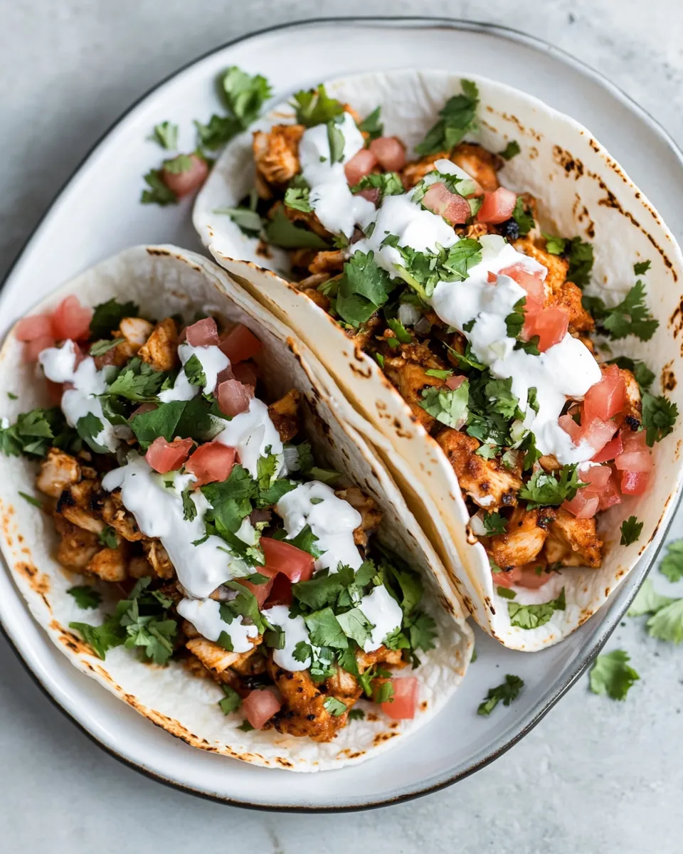 Delicious Easy 20 Minute Chicken Tacos recipe photo