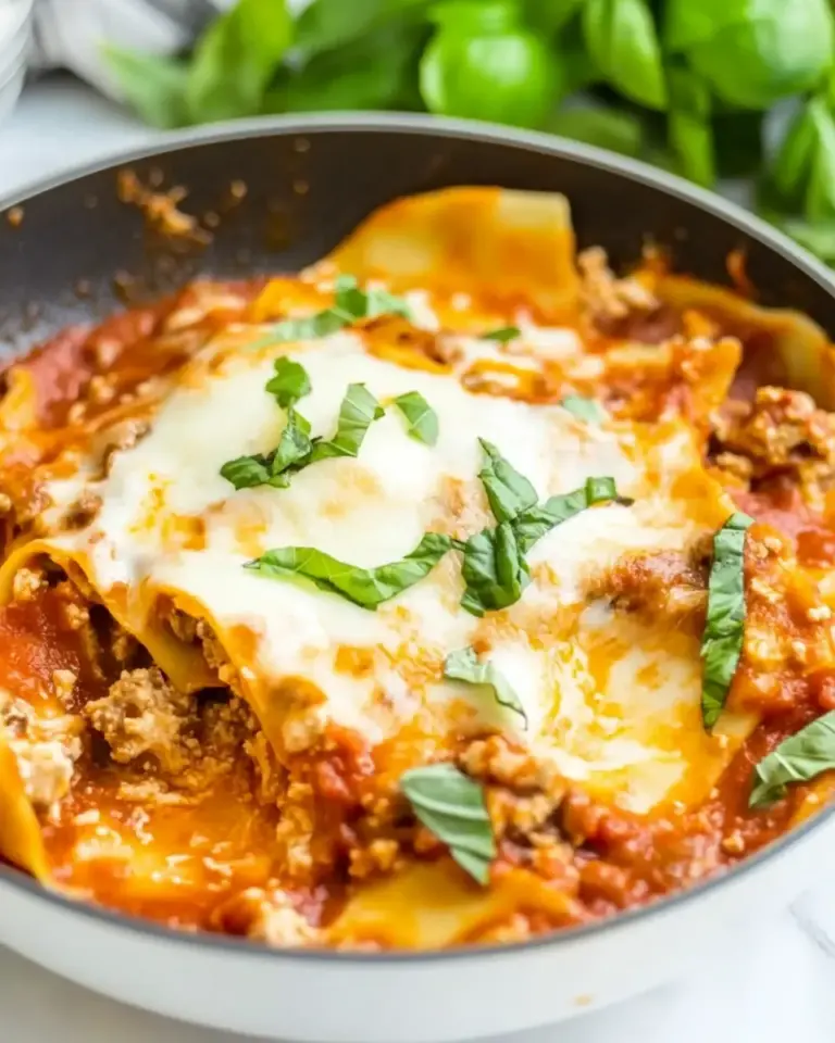 Homemade Easy 30-Minute One-Skillet Lasagna photo
