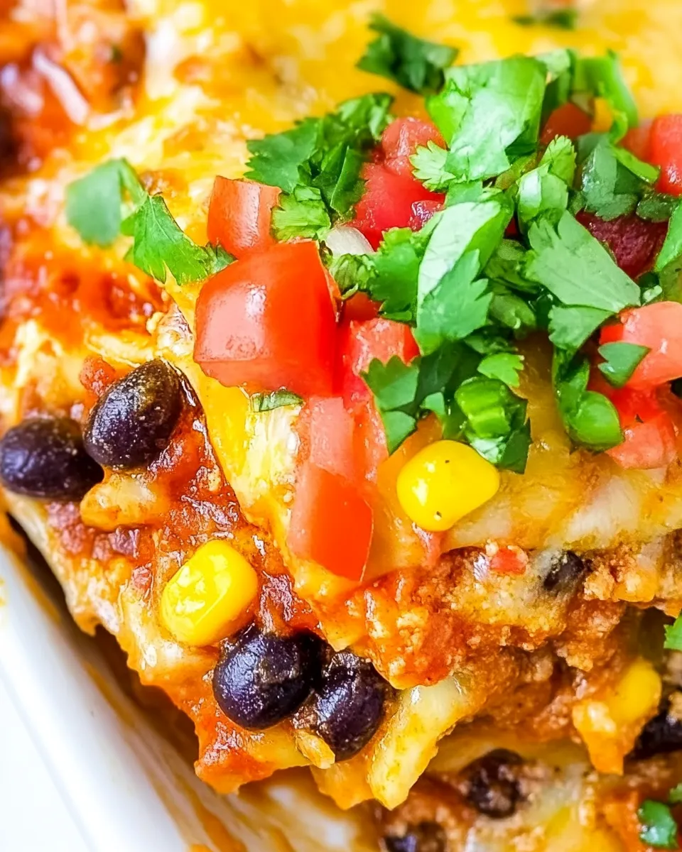 Easy Easy And Delicious Mexican Lasagna Recipe picture