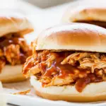 Homemade Easy BBQ Chicken Sandwiches Recipe photo
