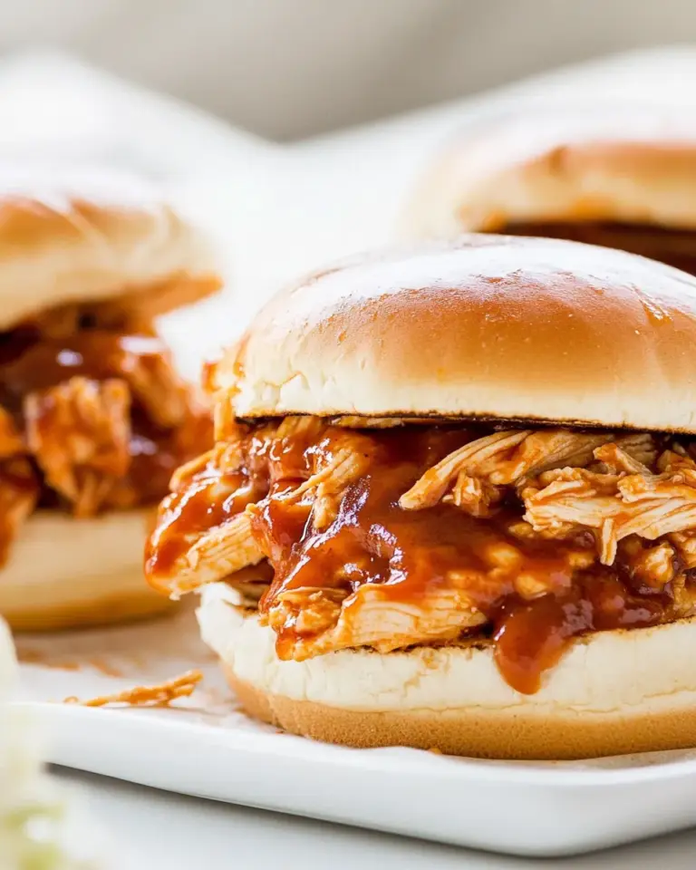 Homemade Easy BBQ Chicken Sandwiches Recipe photo