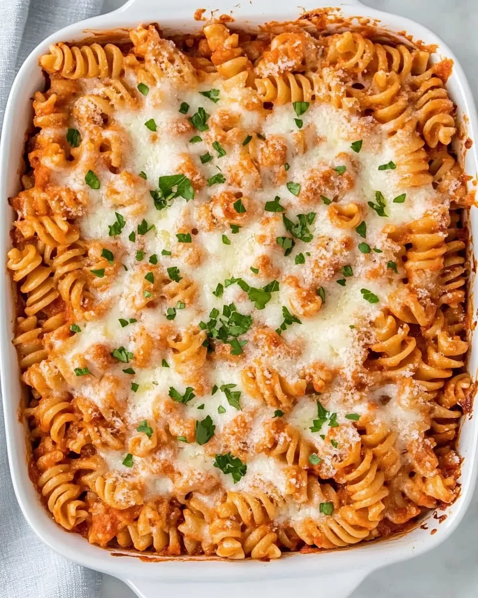 Homemade Easy Baked Rotini photo