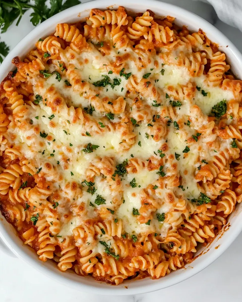 Delicious Easy Baked Rotini recipe photo