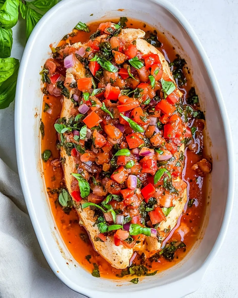 Quick Easy Bruschetta Chicken Recipe recipe photo