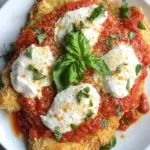 Homemade Easy Burrata Chicken Parmesan photo