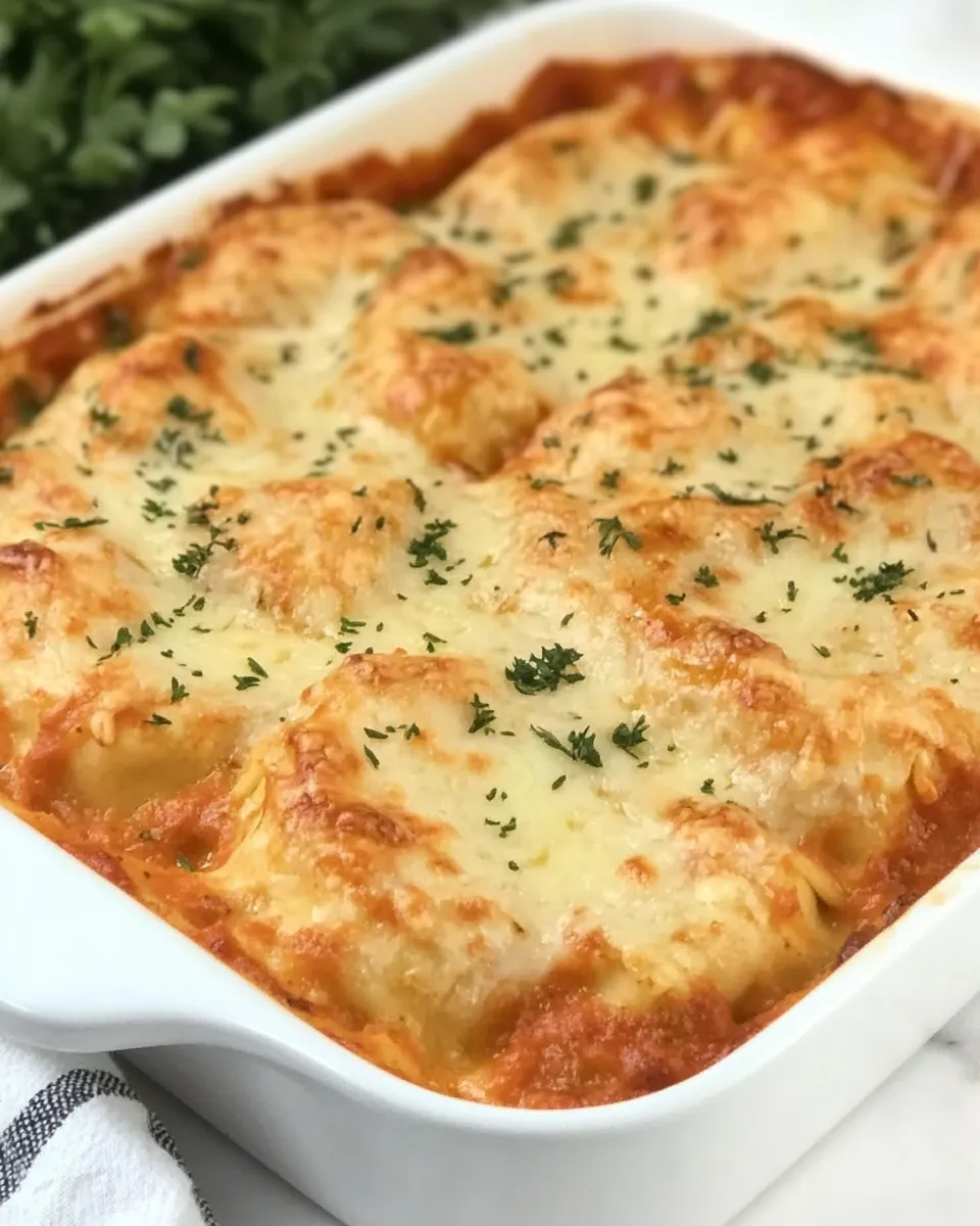 classic Easy Cheesy Baked Ravioli (Four Ingredients!) image