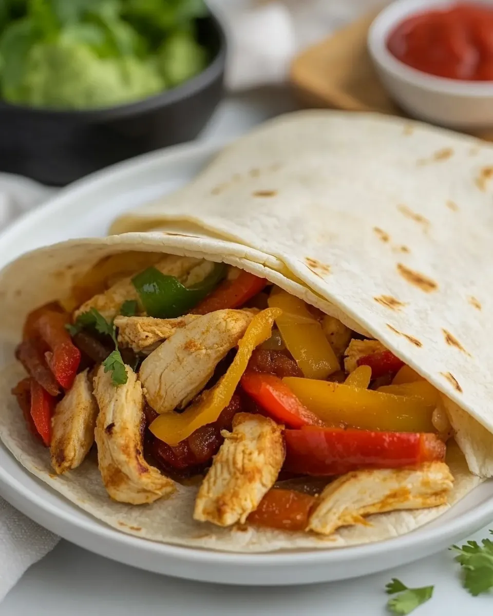 Homemade Easy Chicken Fajitas Recipe photo