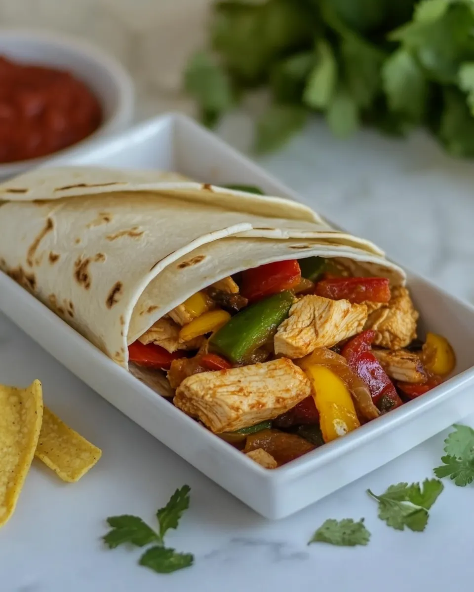 Classic Easy Chicken Fajitas Recipe image