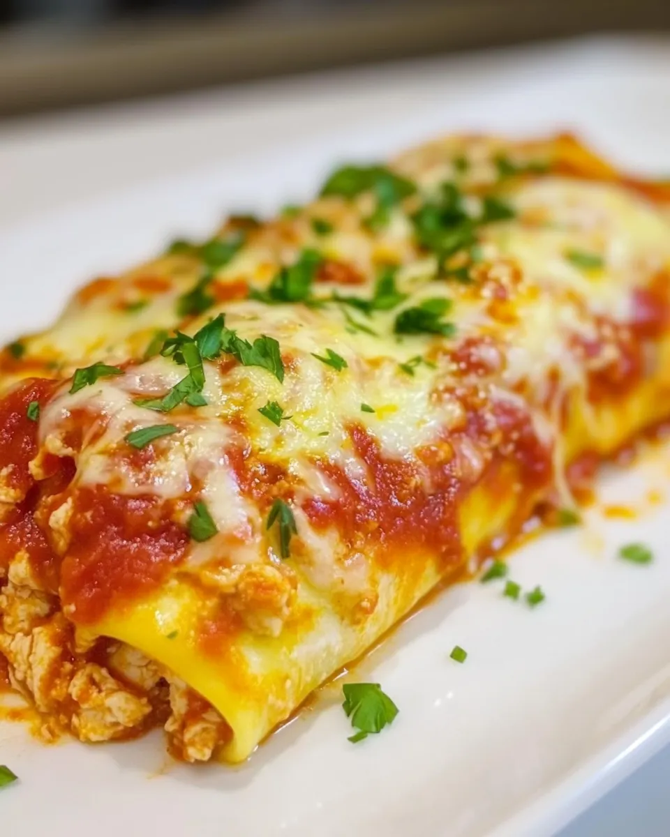 Classic Easy Chicken Manicotti image