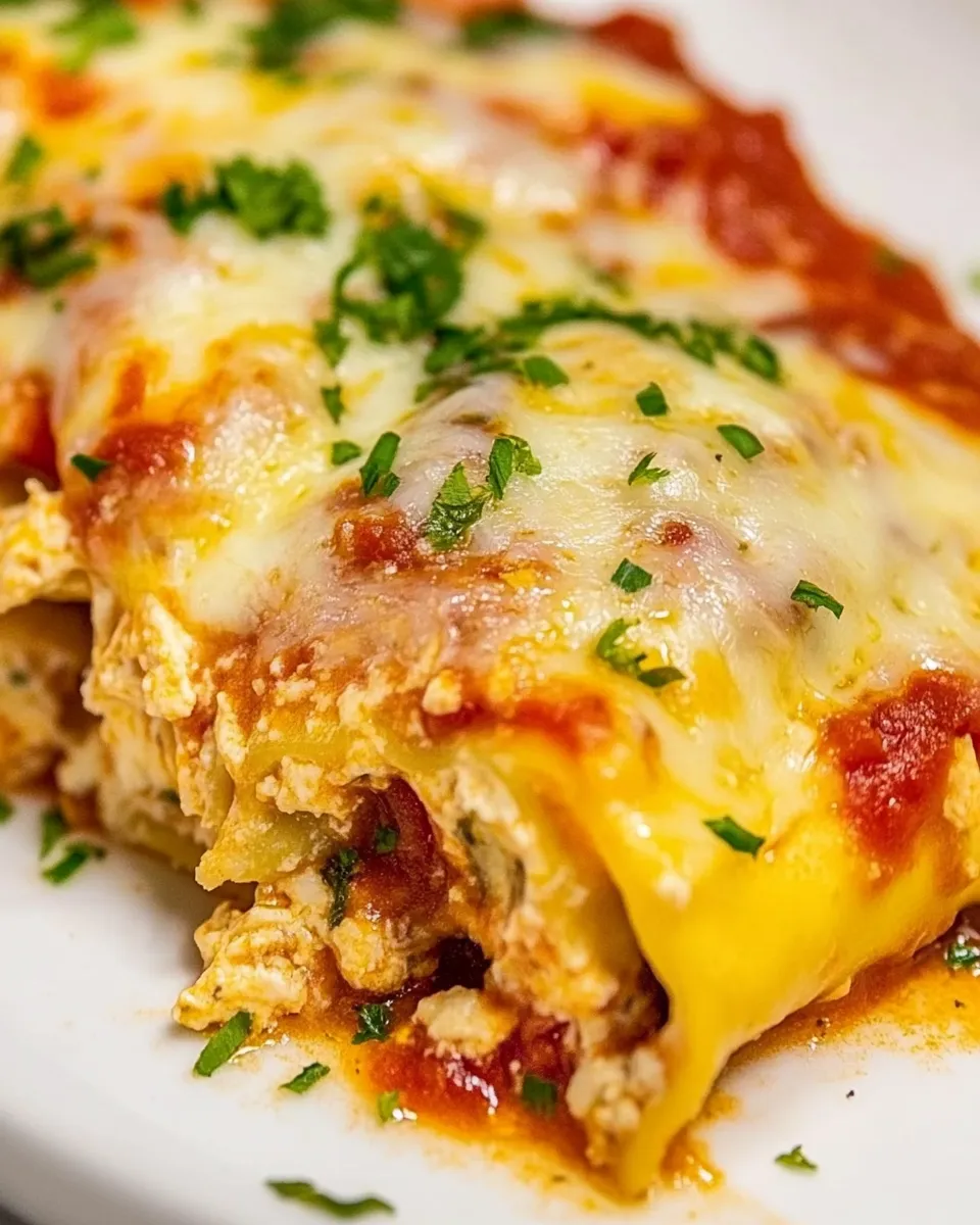 Easy Easy Chicken Manicotti recipe photo