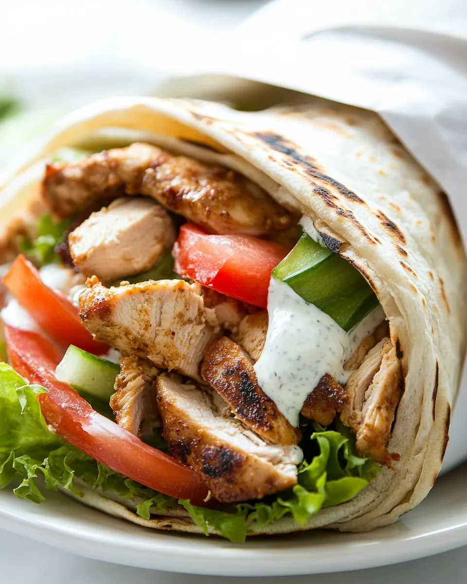 Delicious Easy Chicken Shawarma Recipe With Yogurt Sauce picture