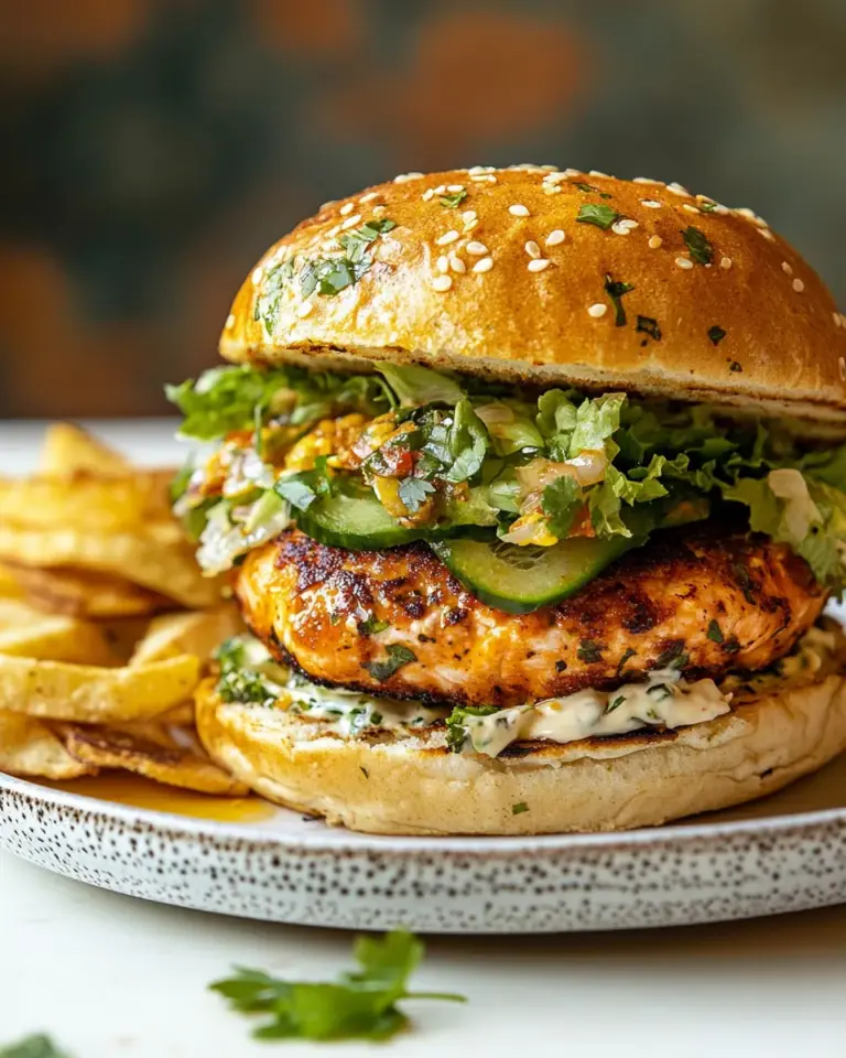 Homemade Easy Chipotle Salmon Burgers. recipe photo