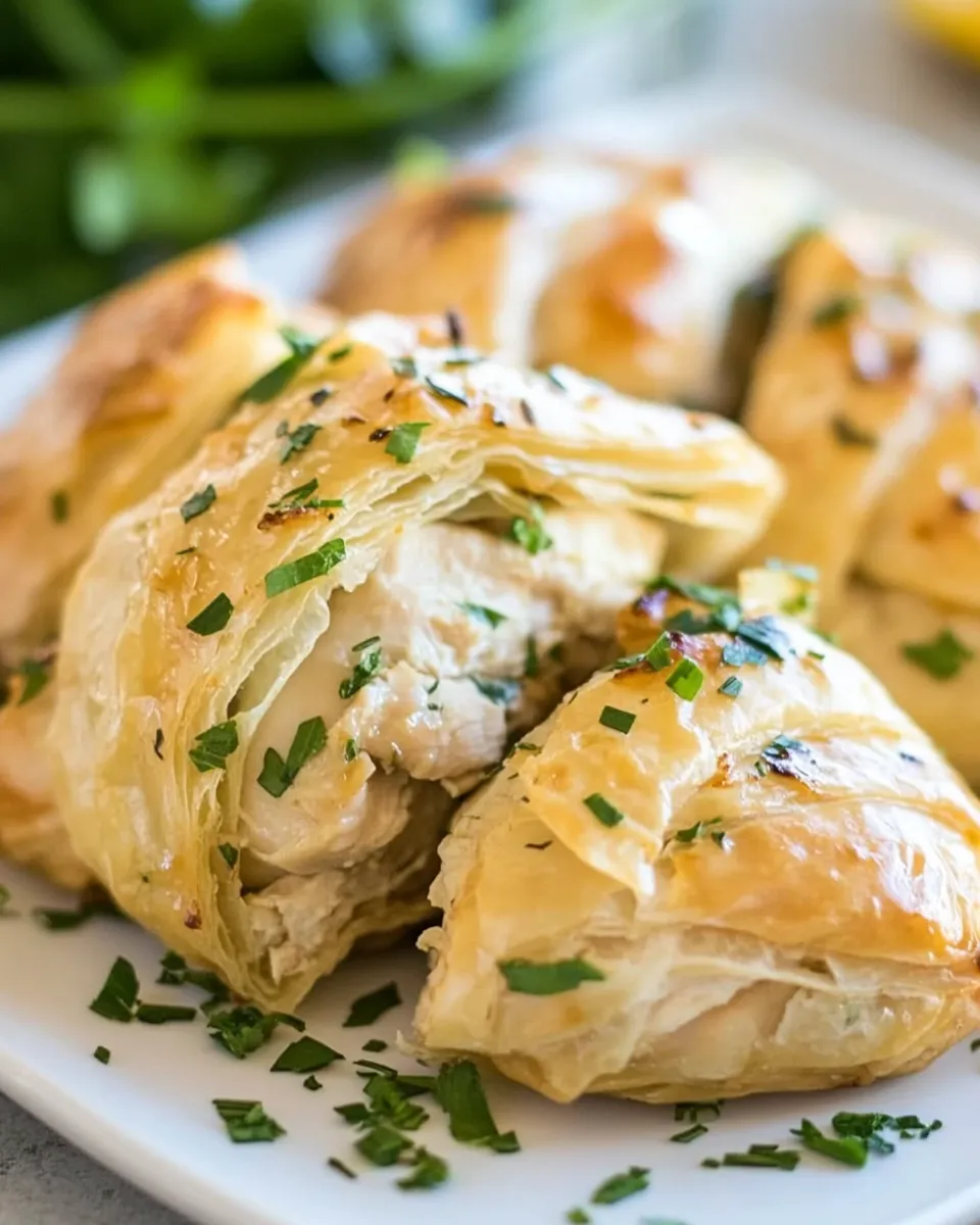 Classic Easy Garlic Chicken Parcels (Make Ahead) image