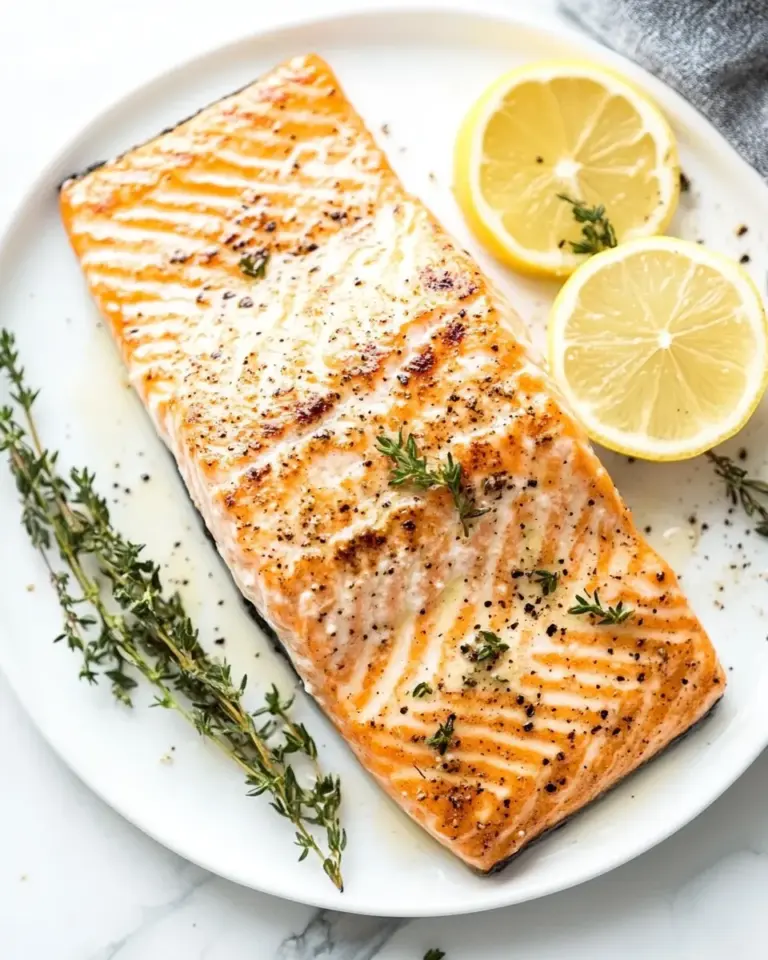 Homemade Easy Grilled Salmon Recipe photo