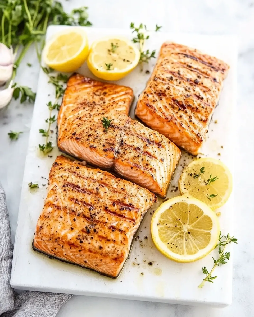 Classic Easy Grilled Salmon Recipe image