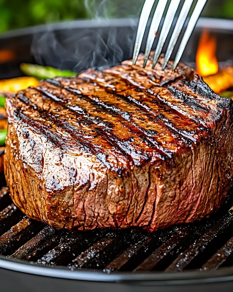 Delicious Easy Grilled Sirloin Steak on Weber Gas Grills dish photo