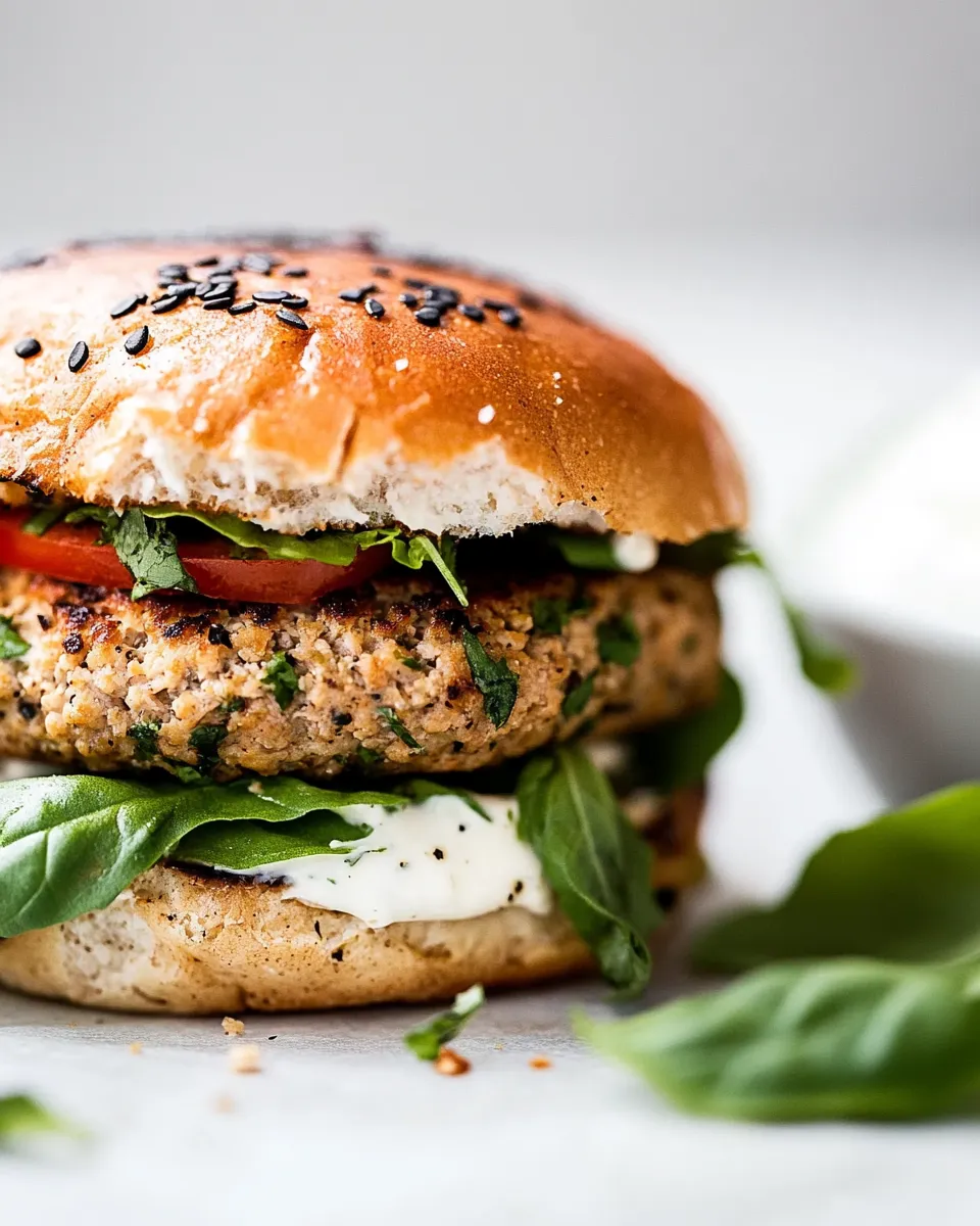 Quick Easy Ground Turkey Burgers Recipe dish photo