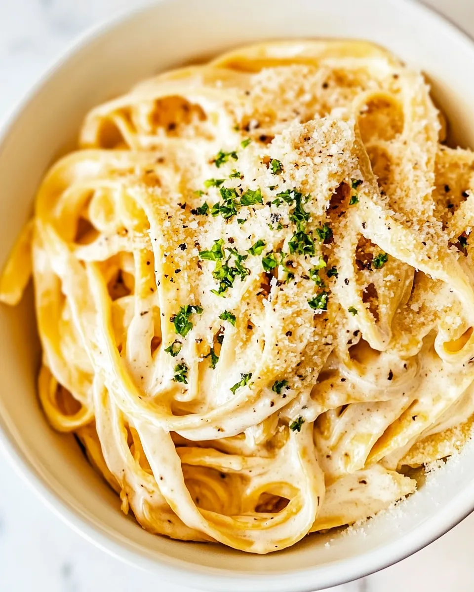 Homemade Easy Homemade Fettuccine Alfredo photo