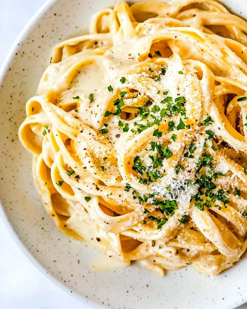 Classic Easy Homemade Fettuccine Alfredo image
