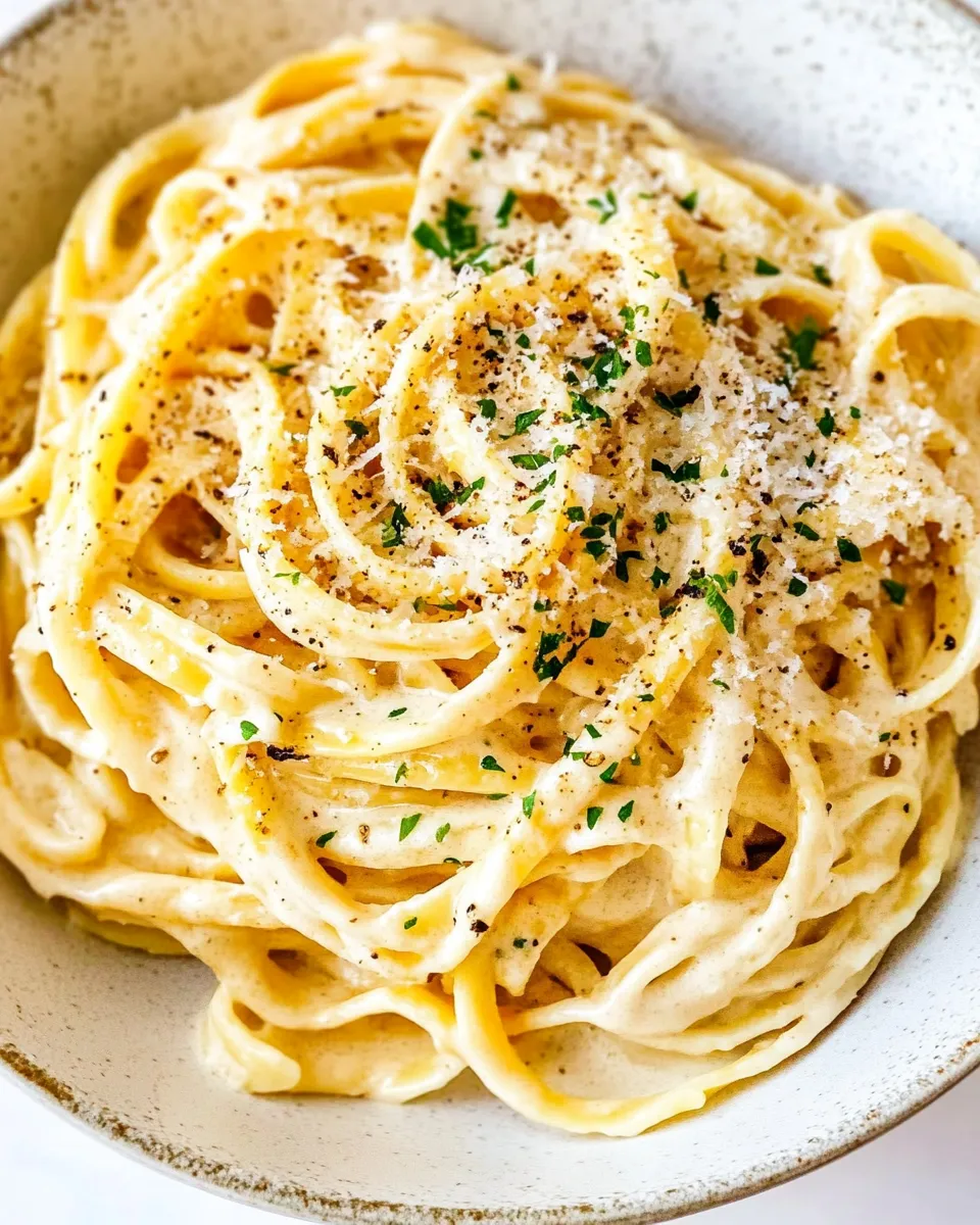 Easy Easy Homemade Fettuccine Alfredo picture
