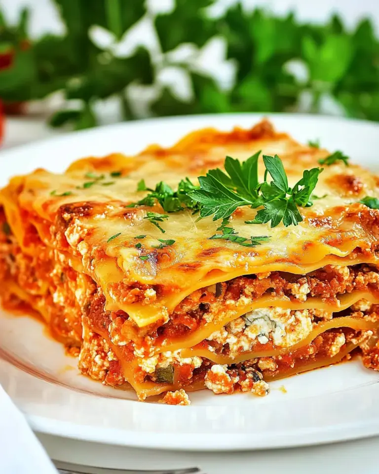 homemade Easy Homemade Lasagna With Cottage Cheese: Better Than Store-Bought photo