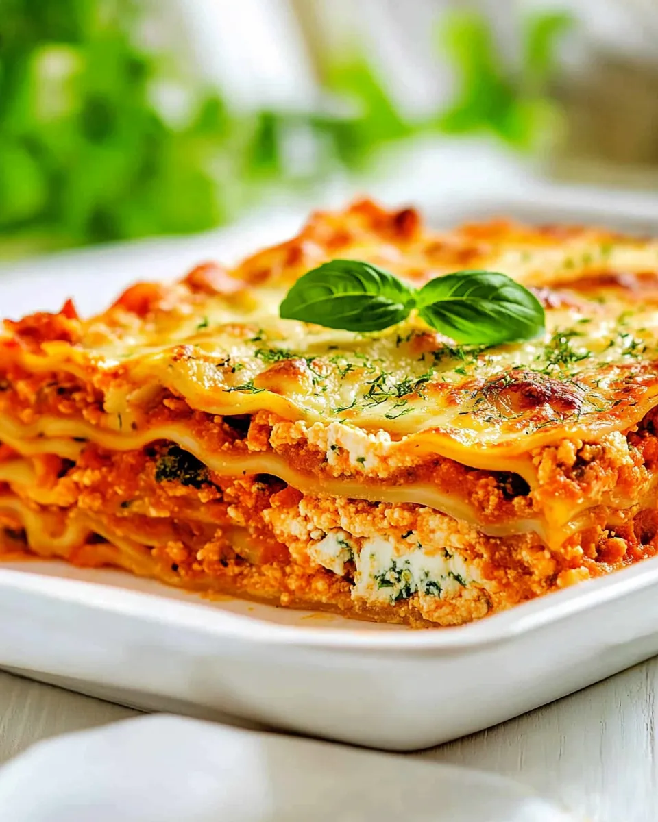 classic Easy Homemade Lasagna With Cottage Cheese: Better Than Store-Bought image
