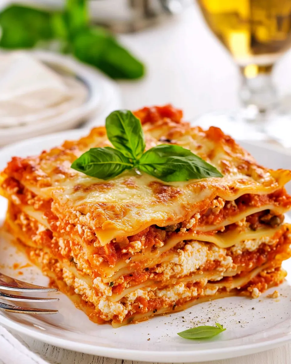 easy Easy Homemade Lasagna With Cottage Cheese: Better Than Store-Bought picture