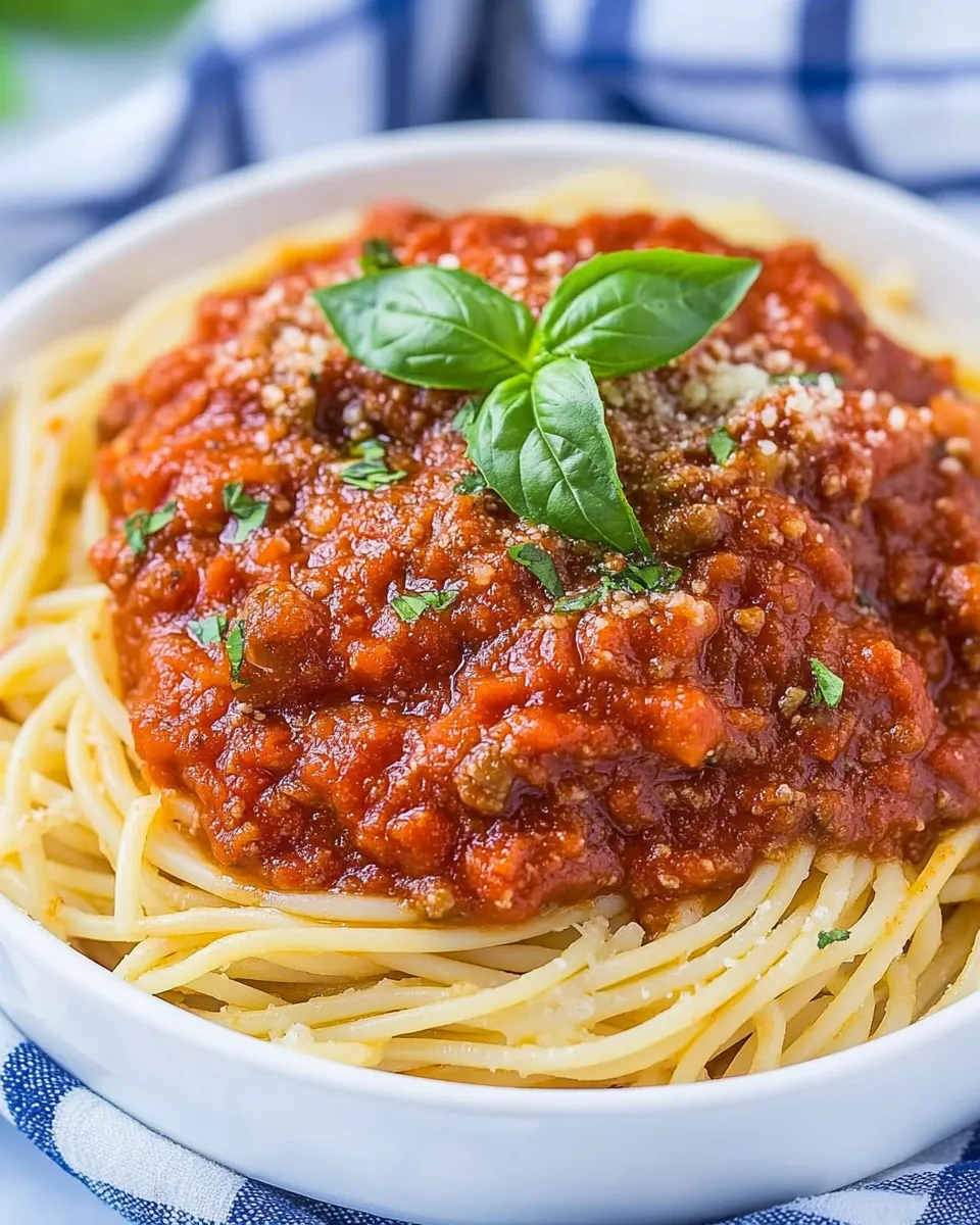 Homemade Easy Homemade Spaghetti Sauce photo