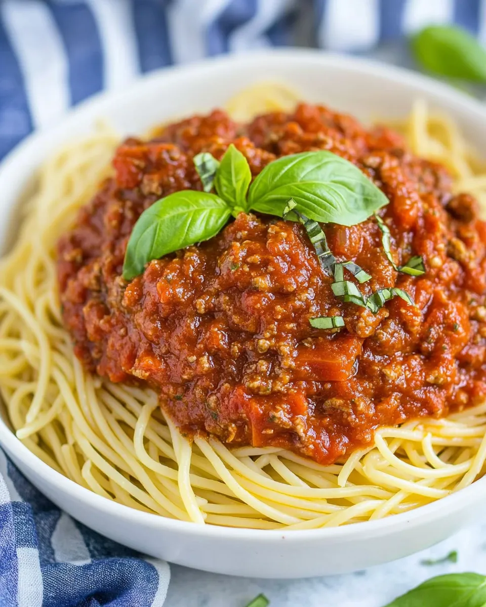 Classic Easy Homemade Spaghetti Sauce image