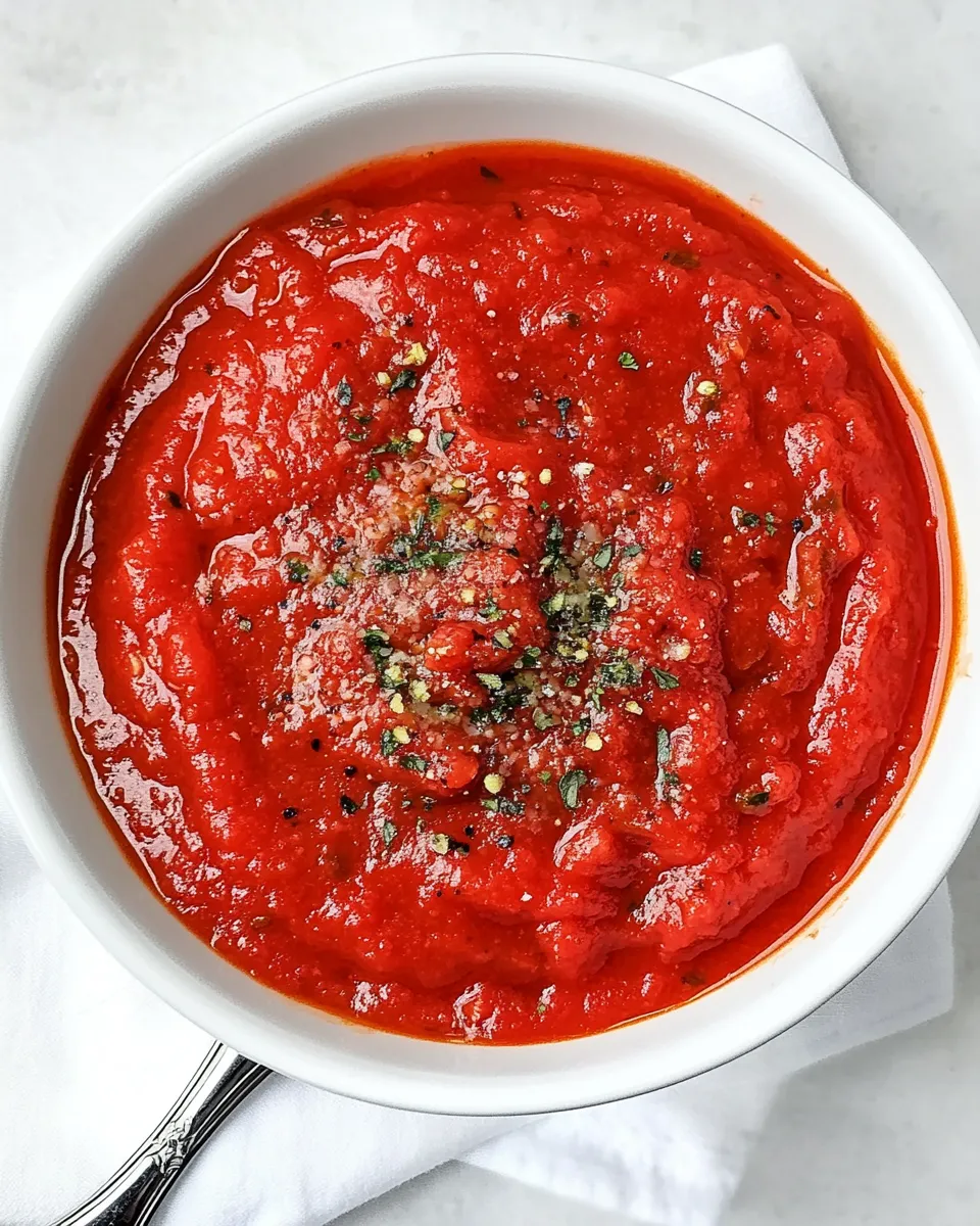Homemade Easy Homemade Spaghetti Sauce Recipe (Better Than Store-Bought) photo