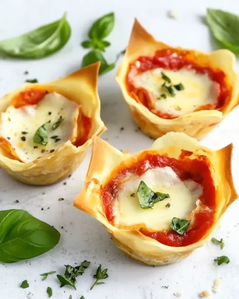 Homemade Easy Italian Lasagna Cups photo