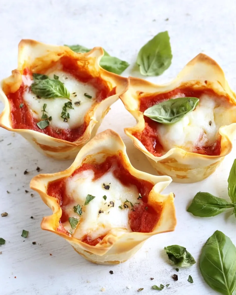 Easy Easy Italian Lasagna Cups image