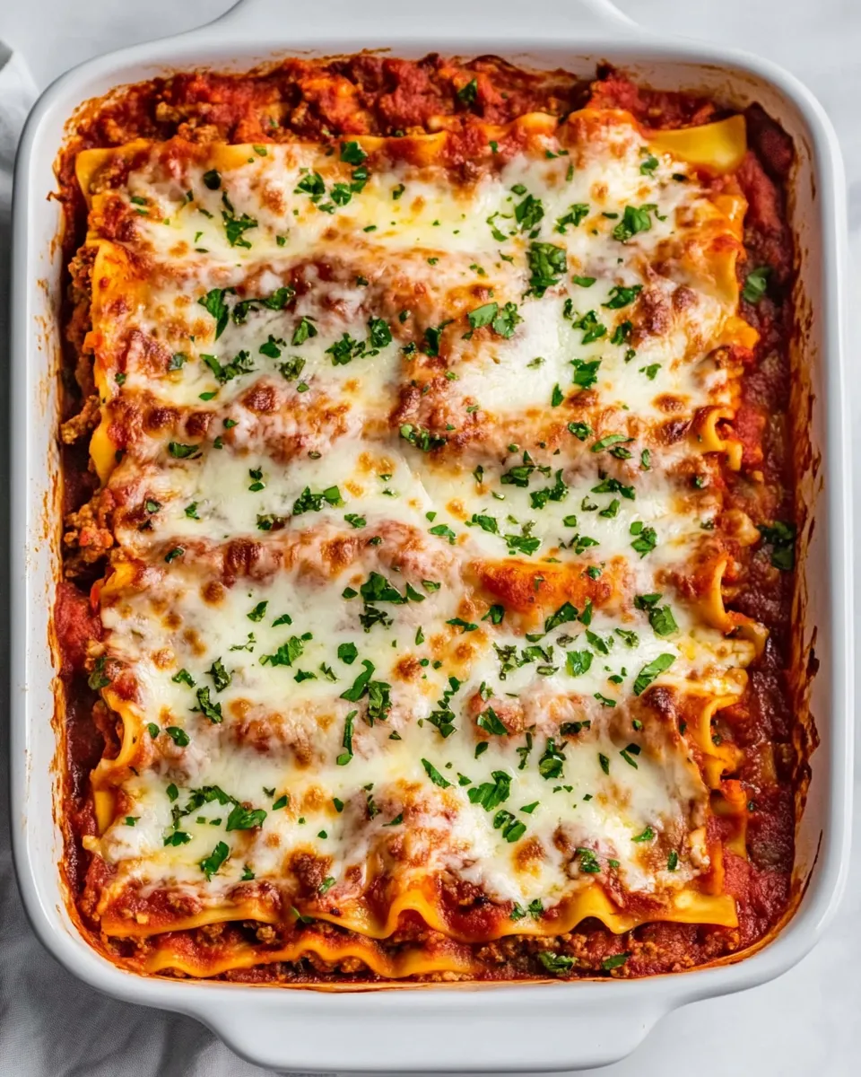 Classic Easy Lasagna Recipe image